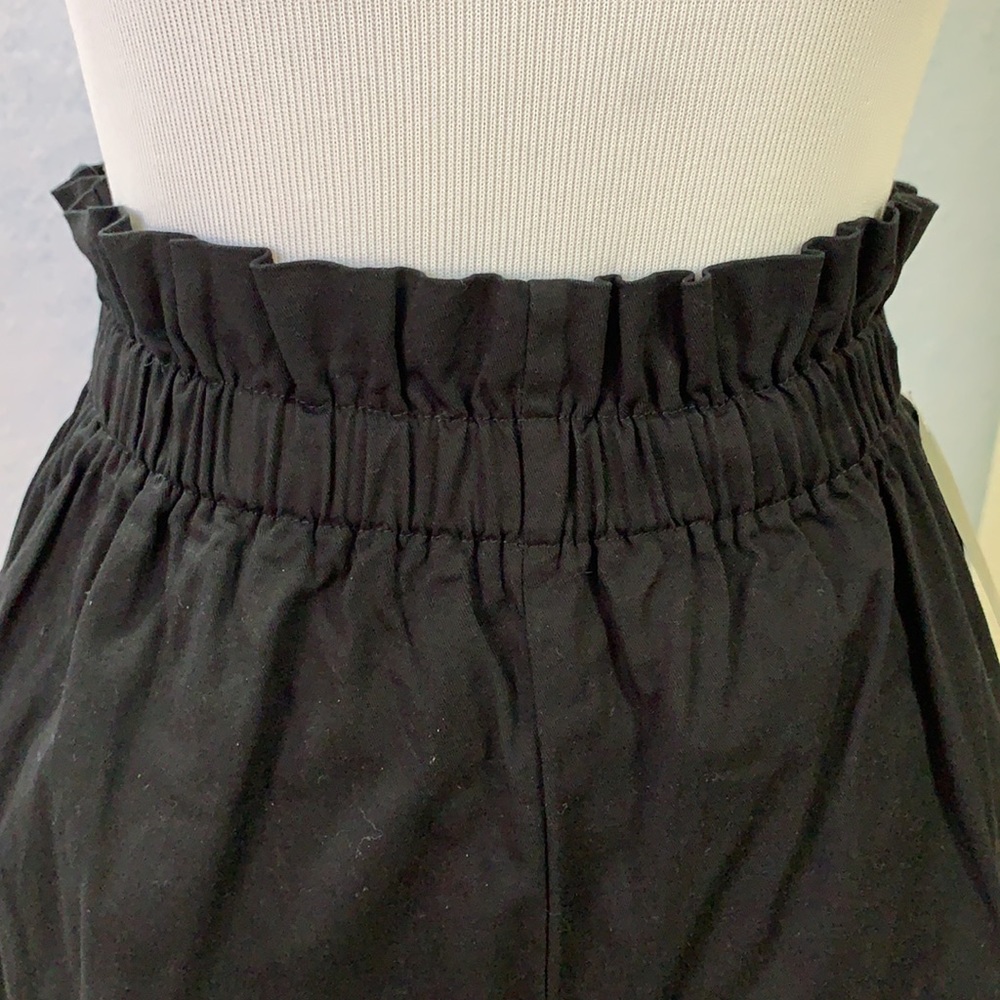 Black High Rise Paper Bag Shorts - Wild Fable - Picture 5 of 8
